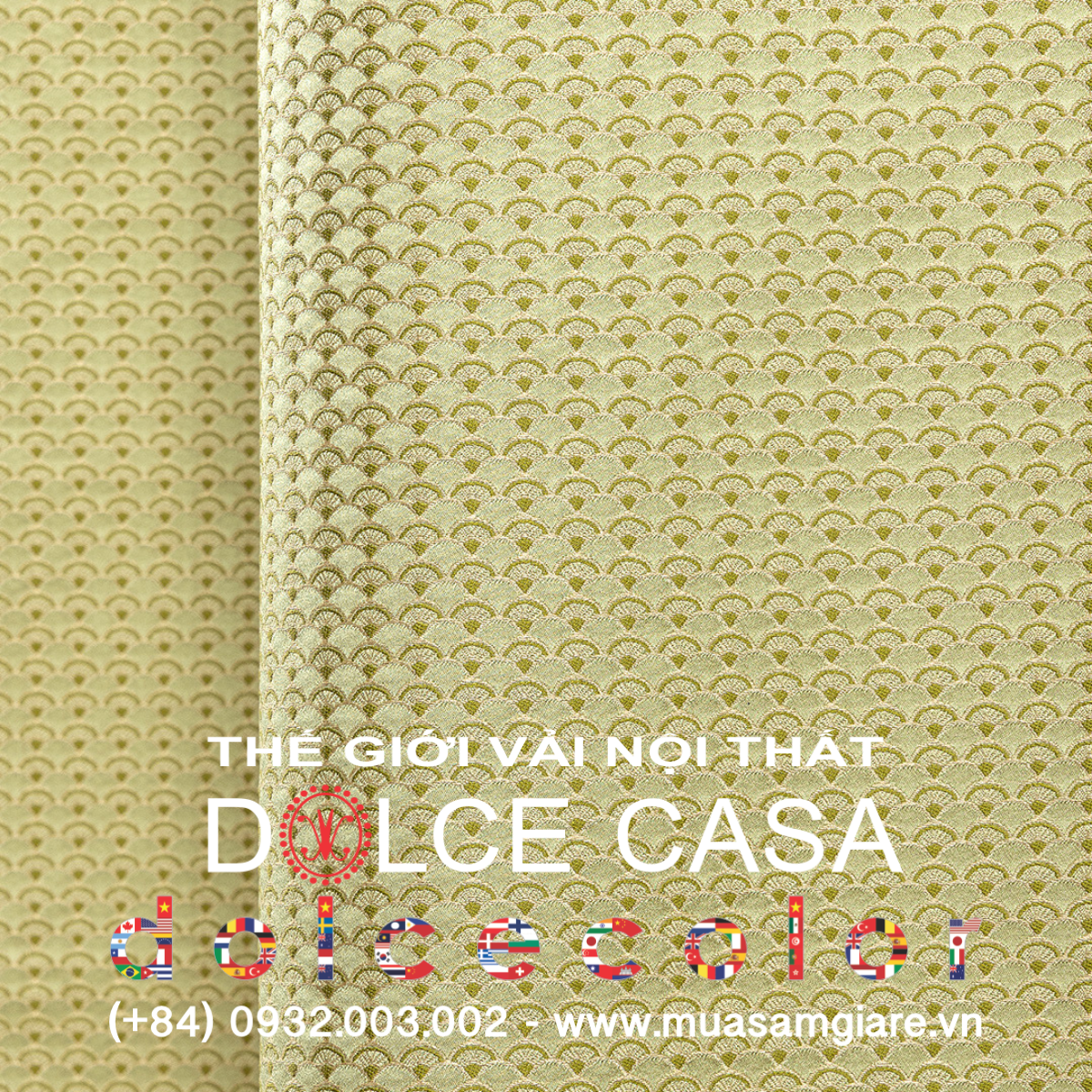  Palazzo Petra Damask màu xanh ô liu 