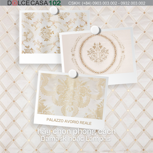  Palazzo Reale màu trắng ngà hoàng gia 