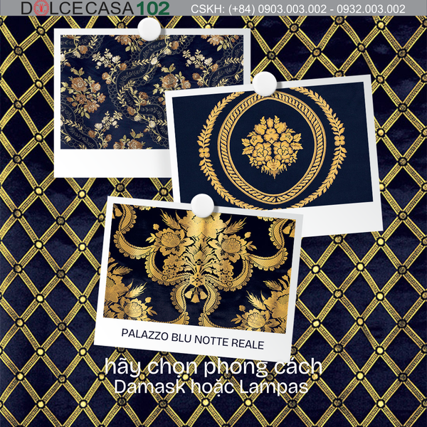  Palazzo Reale màu xanh đêm hoàng gia 