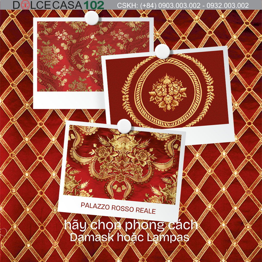  Palazzo Reale màu đỏ hoàng gia 