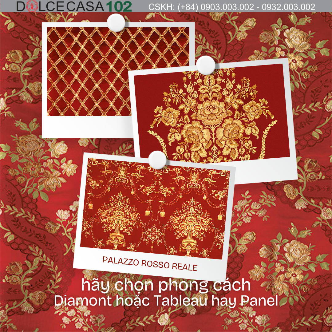  Palazzo Reale màu đỏ hoàng gia 