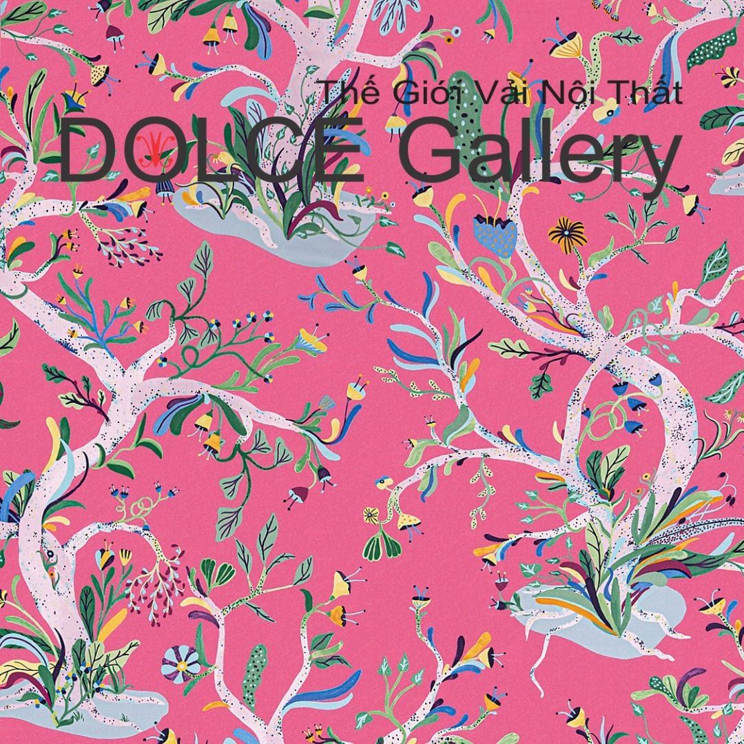  DOLCE ENCHANTED MEADOW vải màn rèm cửa Ý 2026 
