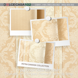  Palazzo Petra Damask màu rượu champagne 