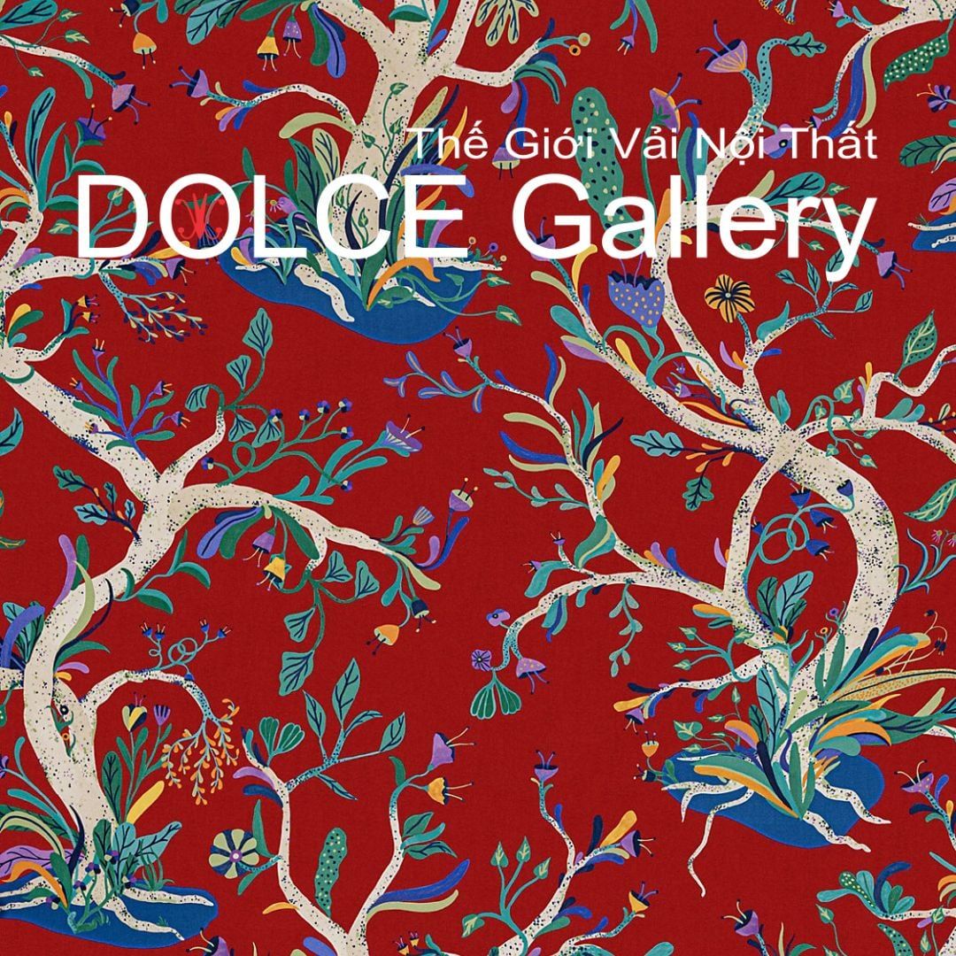  DOLCE ENCHANTED MEADOW vải màn rèm cửa Ý 2026 