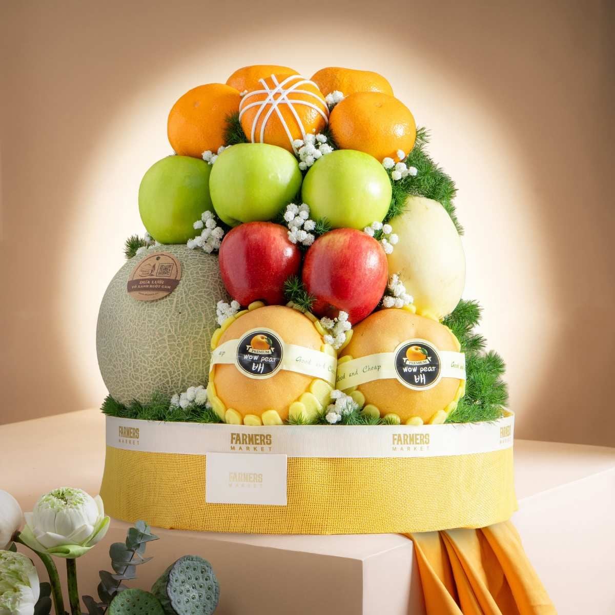  Tháp Trái Cây Hỗn Hợp Tiêu Chuẩn 