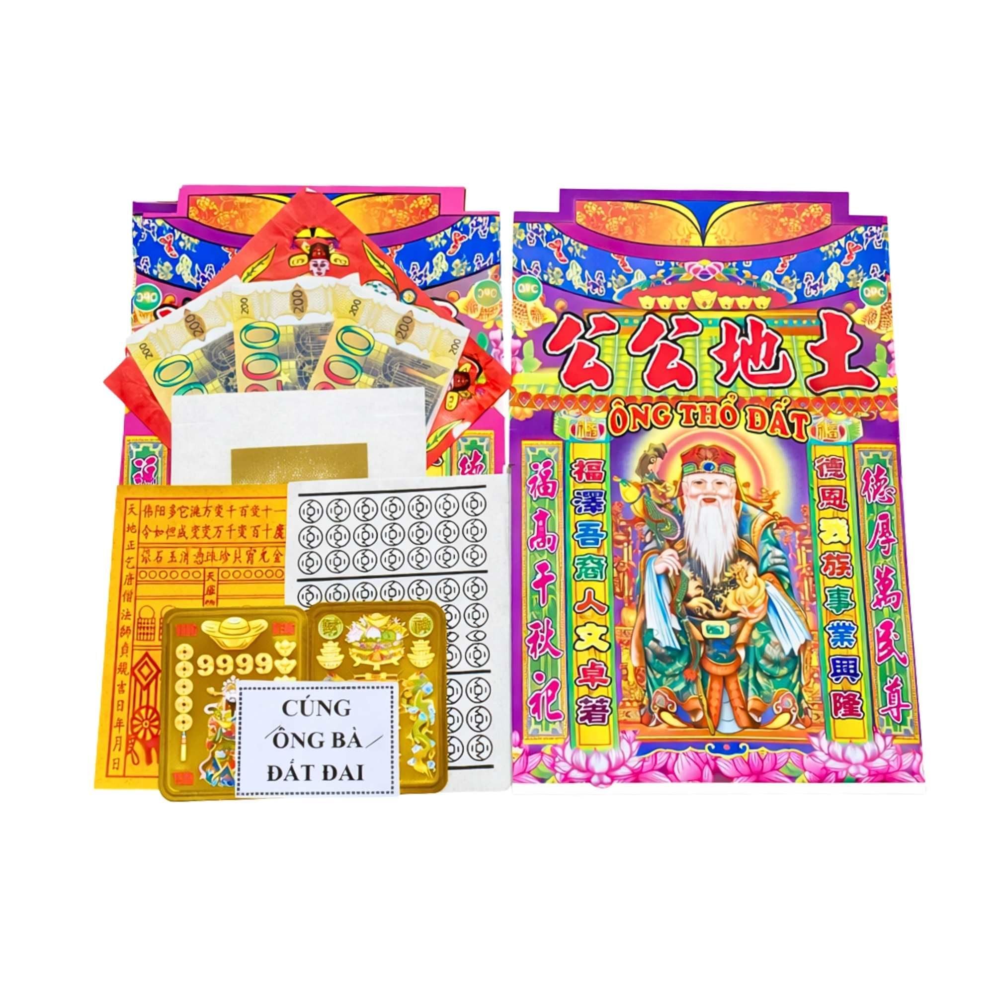  Bộ cúng Ông,Bà,Đất Đai 