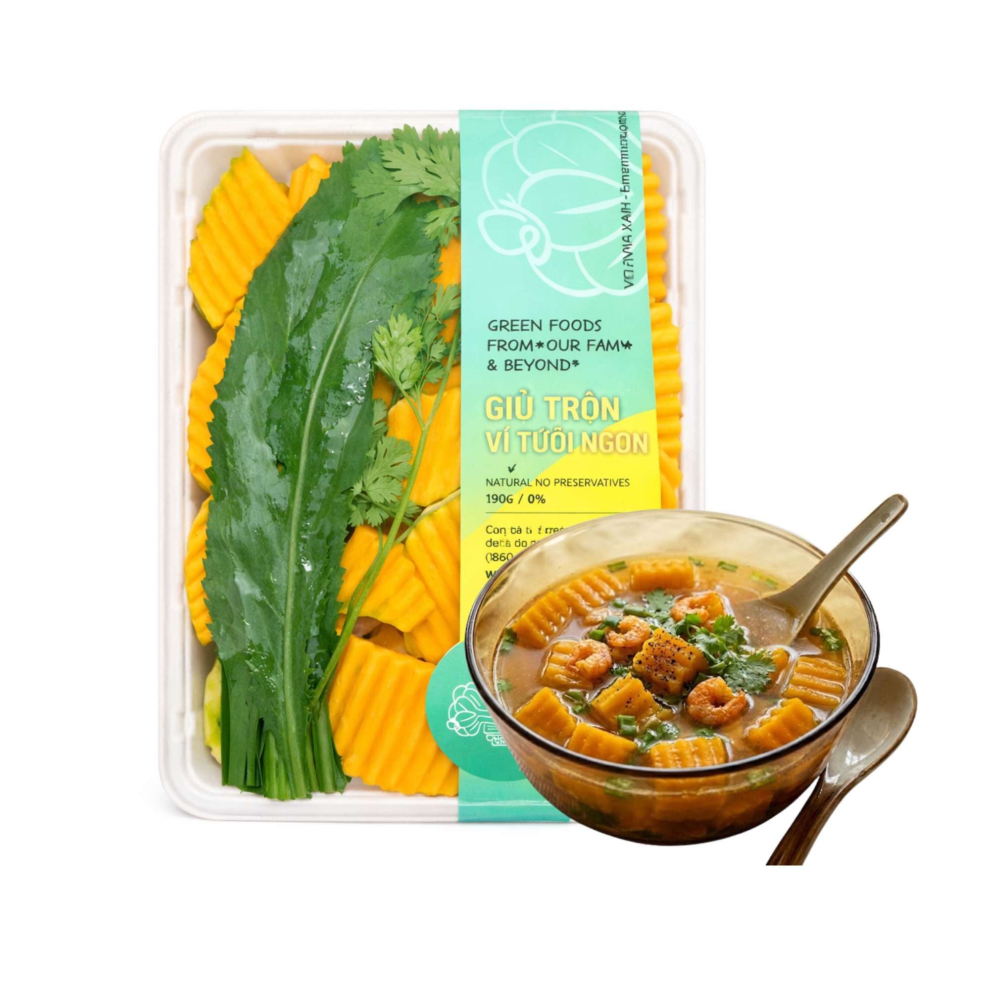  Bí đỏ cắt lát hữu cơ Việt Hà 250 g ( Phần ) 