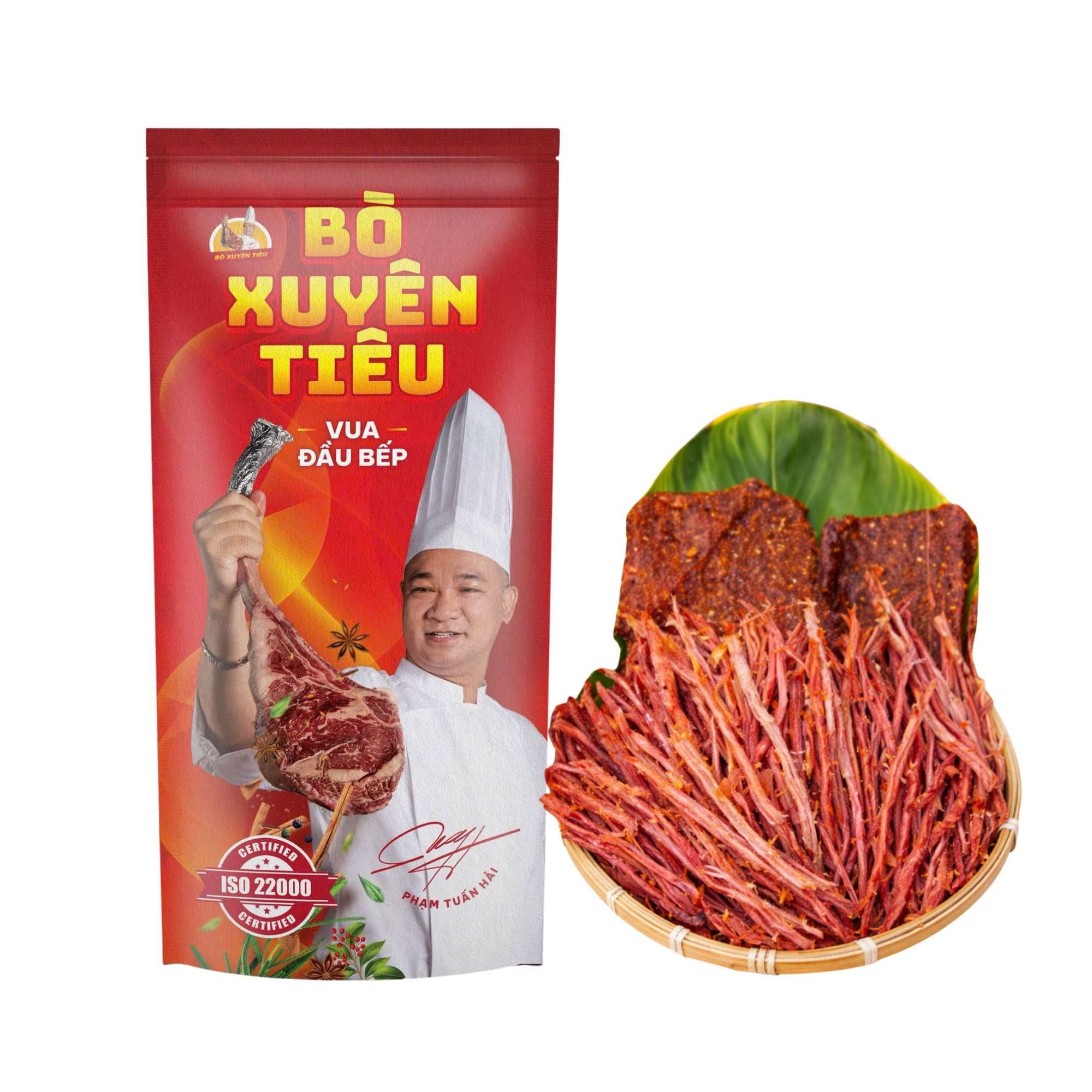  Bò xuyên tiêu Chef Hải 200 g (Gói) 