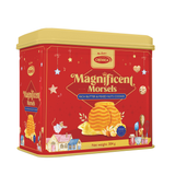  Bánh Quy Bơ & Hạt Dẻ Magnificient Morsels 304G (4 gói/ hộp thiếc) – CREMICA (I0023778) 