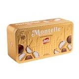  Bánh quy kẹp kẹo dẻo marshmallow phủ ca cao Montell Bifa 180 g (2 gói x 90 g / hộp thiếc) 