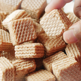  Bánh Xốp Nhân Kem Hạt Phỉ Và Vani Cubetti 500G (2 gói/hộp giấy) - MASSIMO (I0023747) 