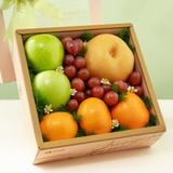  Hộp Quà Trái Cây Tươi Tone Hồng Phấn Cơ Bản 