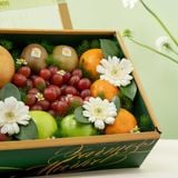  Hộp Quà Trái Cây Tươi Các Loại Tone Xanh Lá Tiêu Chuẩn 