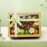  Hộp Quà Trái Cây Tươi Các Loại Tone Xanh Lá Tiêu Chuẩn 