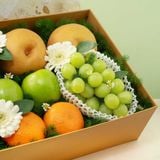  Hộp Quà Trái Cây Tươi Các Loại Tone Kem Tiêu Chuẩn 