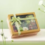  Hộp Quà Trái Cây Các Loại Và Yến Tone Hồng Tinh Tế 