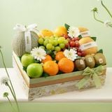  Khay Quà Trái Cây Các Loại Tone Kem Thanh Lịch 