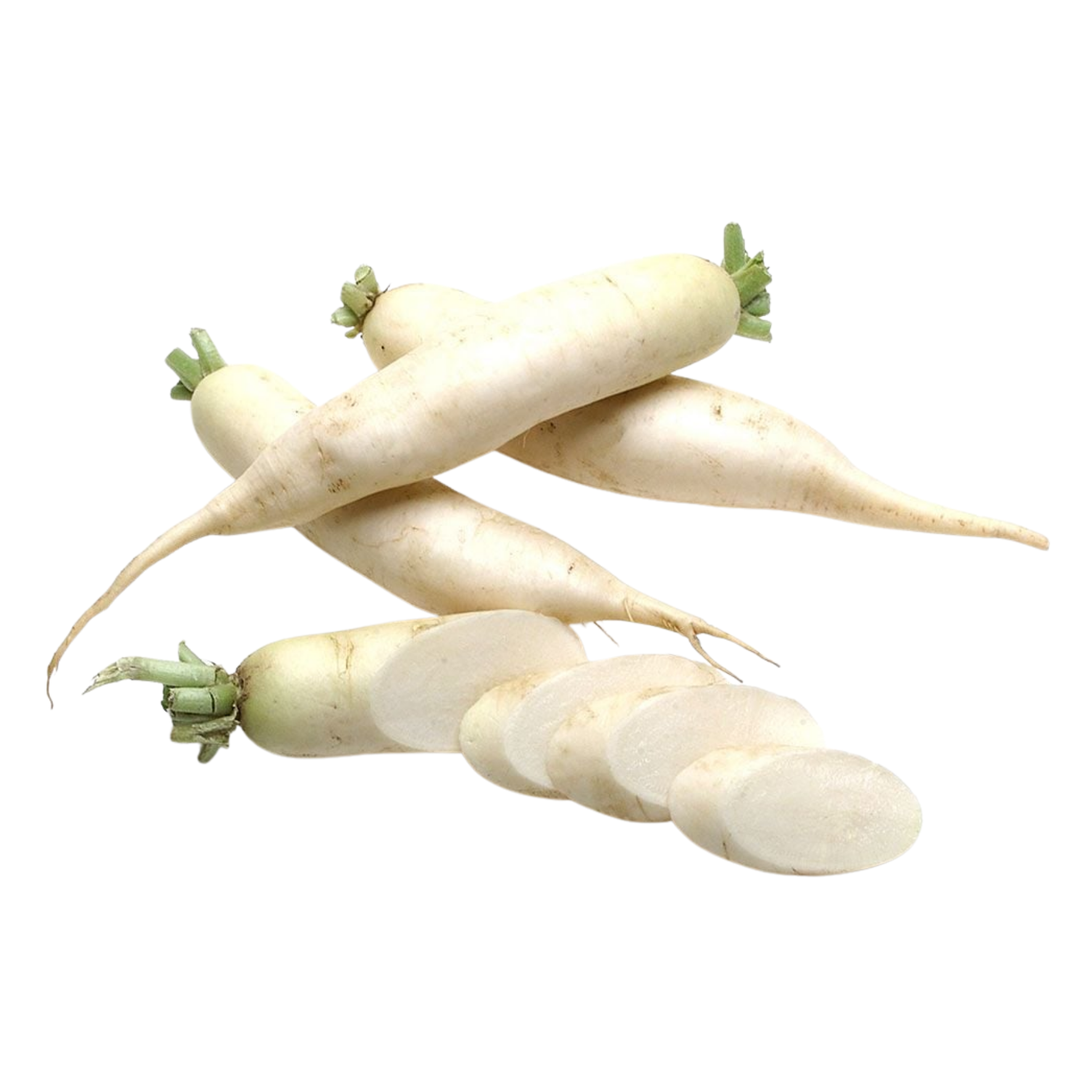  Củ cải trắng hữu cơ Việt Hà 500 g ( Khay ) 