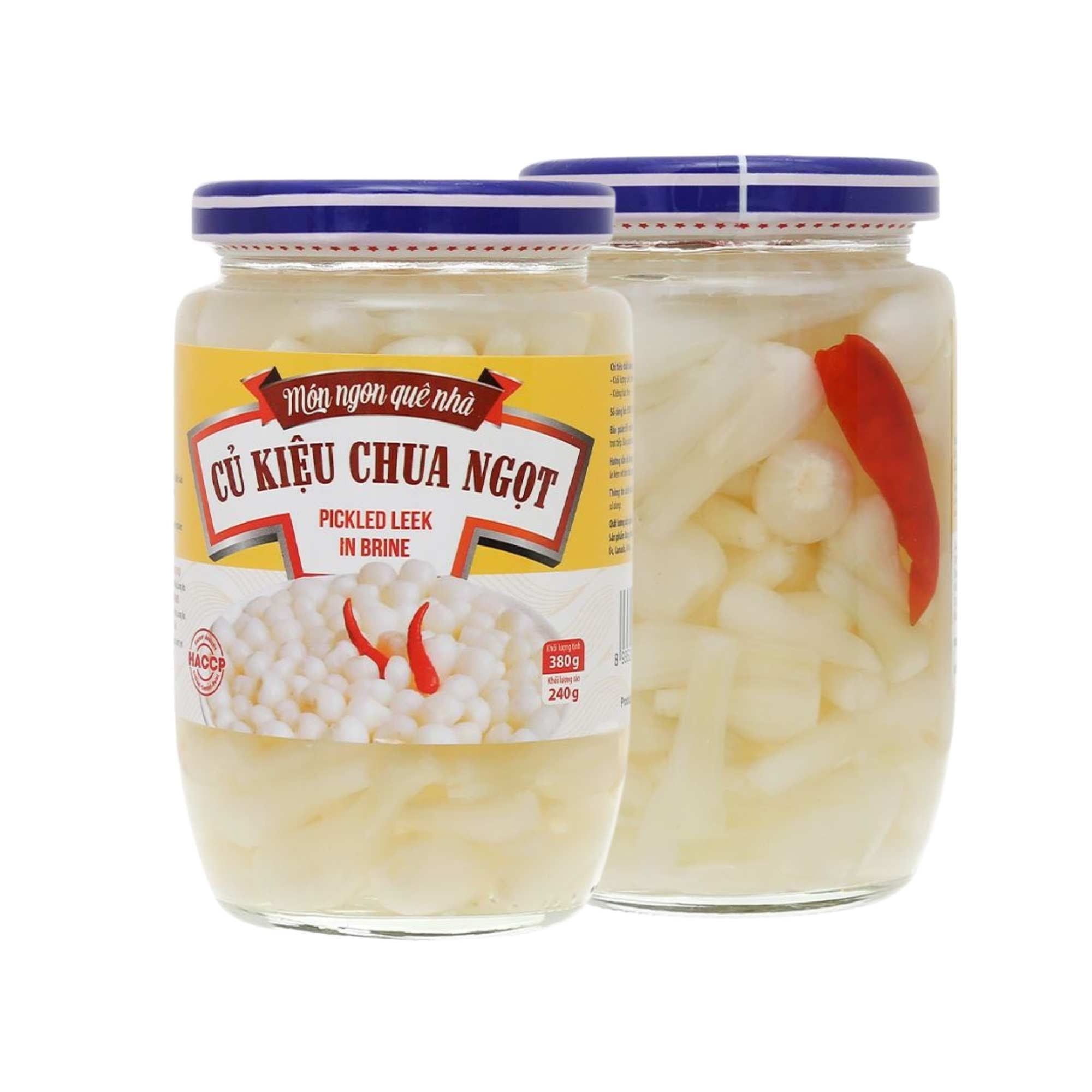  Củ kiệu chua ngọt Vina V&T 380 g (hũ) 