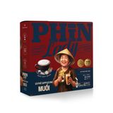  Cà Phê Hòa Tan Cappuccino Muối Phin Lady (17g x 12) (Hộp giấy) 