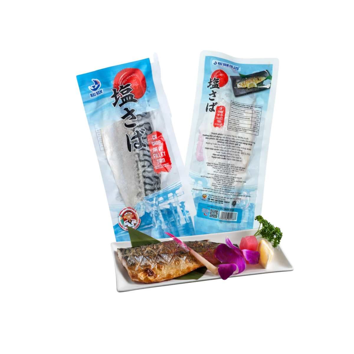  Cá saba Nauy fillet tẩm Hải Nam 150 g 