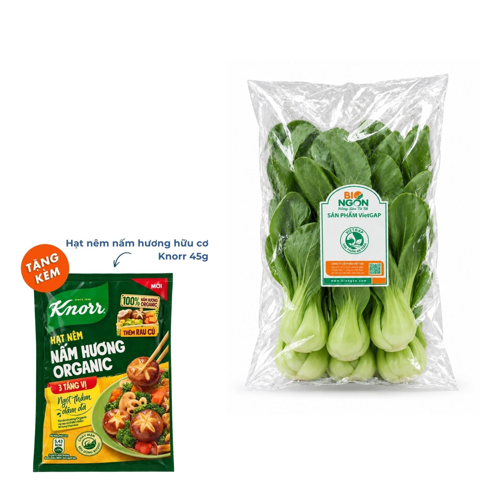  Cải thìa Vietgap Bio Ngon - 300G (I0013792) 