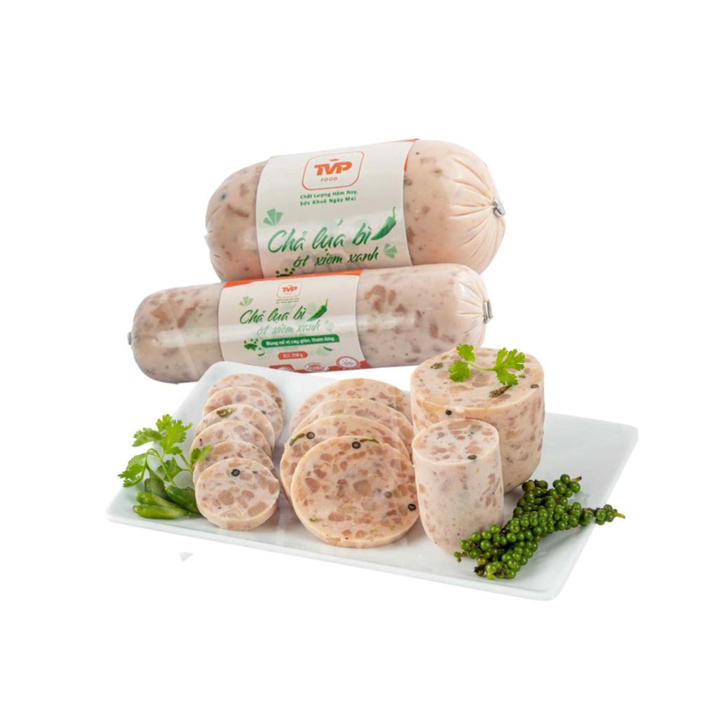  Chả lụa bì ớt xiêm xanh TVP 250 g 
