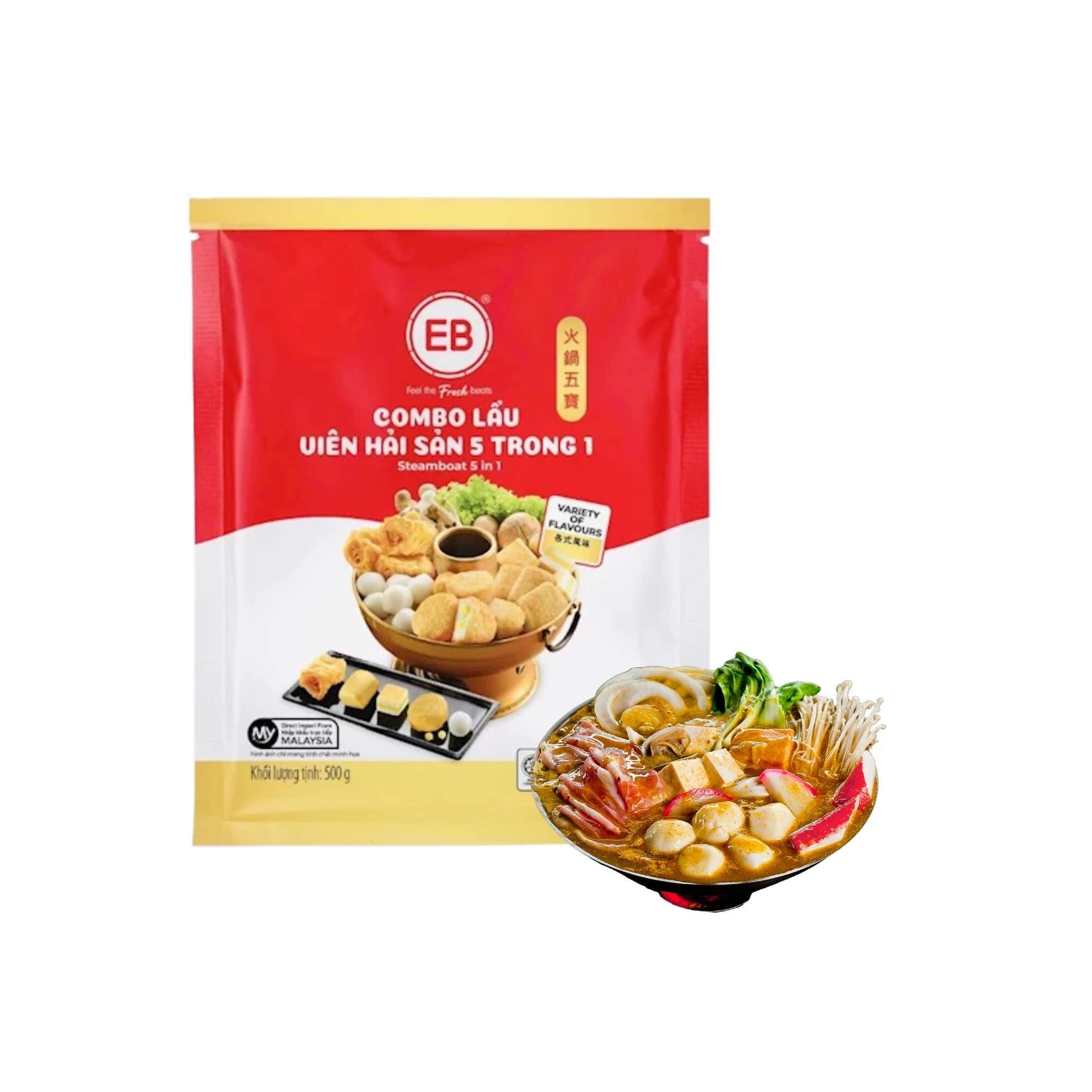  Combo lẩu viên hải sản EB 