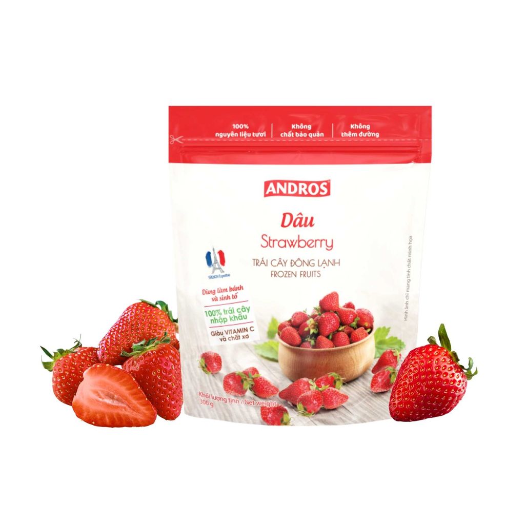  [Đông lạnh] Dâu Andros 300g 