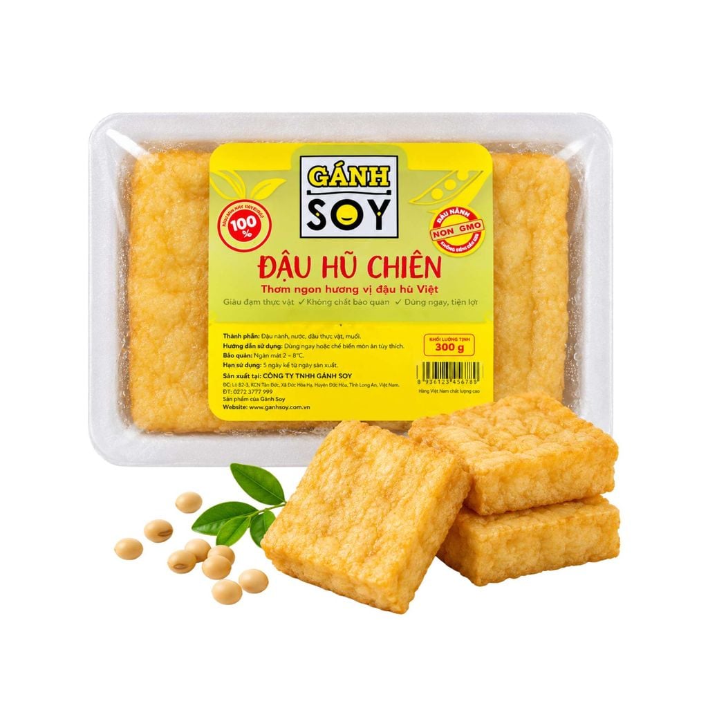  Đậu hũ chiên Gánh Soy 300 g 