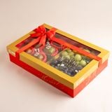  Hộp Quà Kiwi Đỏ Và Nho Tone Đỏ Tiêu Chuẩn 