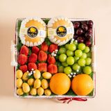  Giỏ Đan Trái Cây Các Loại Tone Trắng Thanh Lịch 