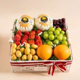  Giỏ Đan Trái Cây Các Loại Tone Trắng Thanh Lịch 