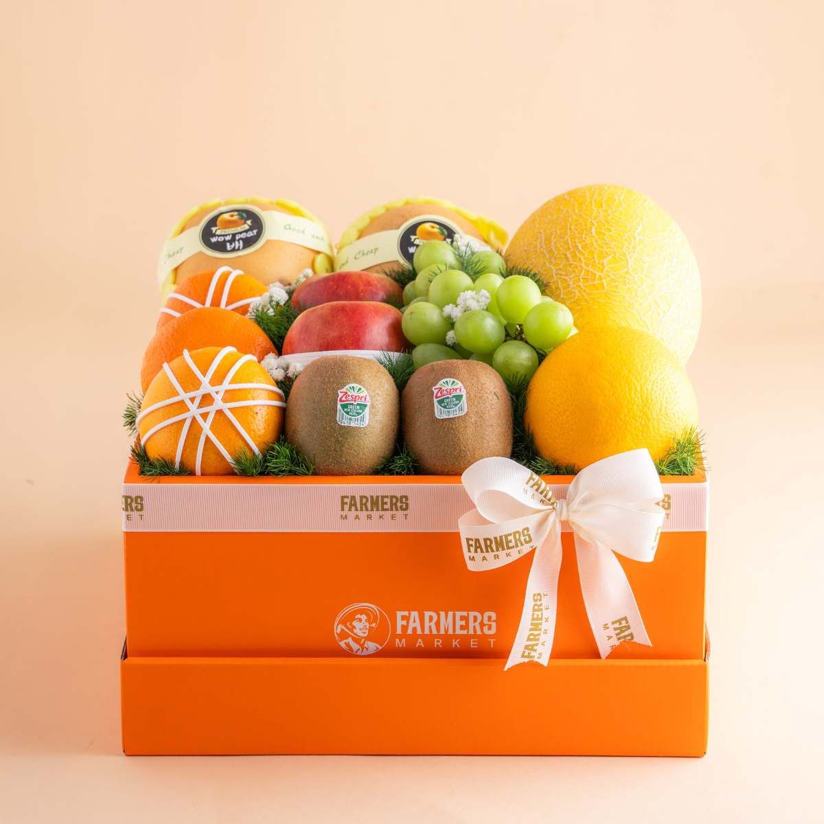  Giỏ Quà Trái Cây Các Loại Tone Cam Tiêu Chuẩn 