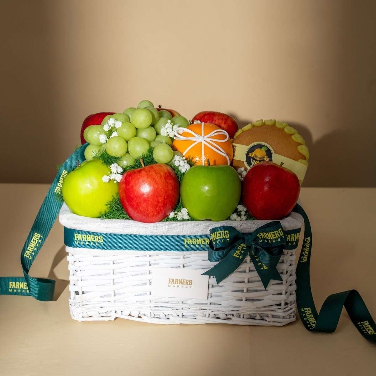  Giỏ Quà Trái Cây Các Loại Tone Trắng Tiêu Chuẩn 