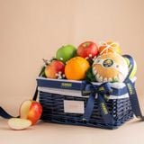  Giỏ Quà Trái Cây Các Loại Tone Xanh Dương Cơ Bản 