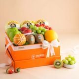  Giỏ Quà Trái Cây Tone Cam Tiêu Chuẩn 