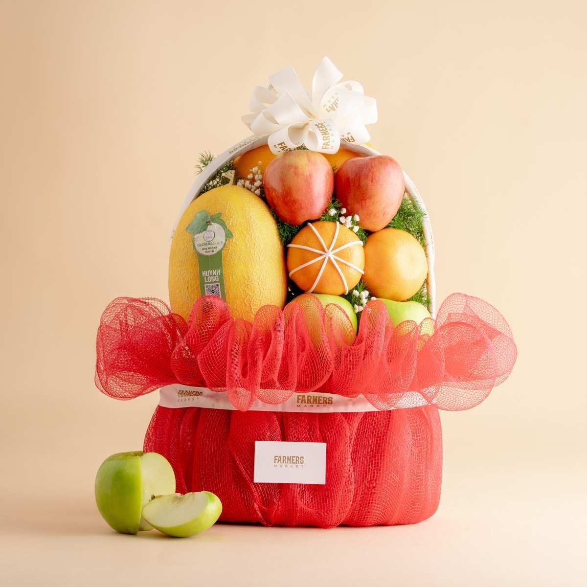  Giỏ Trái Cây Các Loại Tone Đỏ Tiêu Chuẩn 