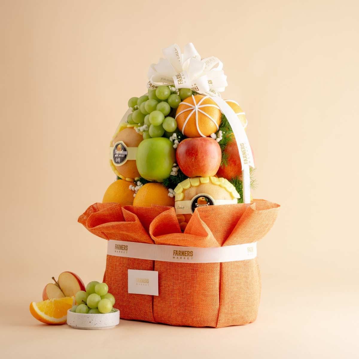  Giỏ Trái Cây Hỗn Hợp Tone Cam Tiêu Chuẩn (I0024667) 