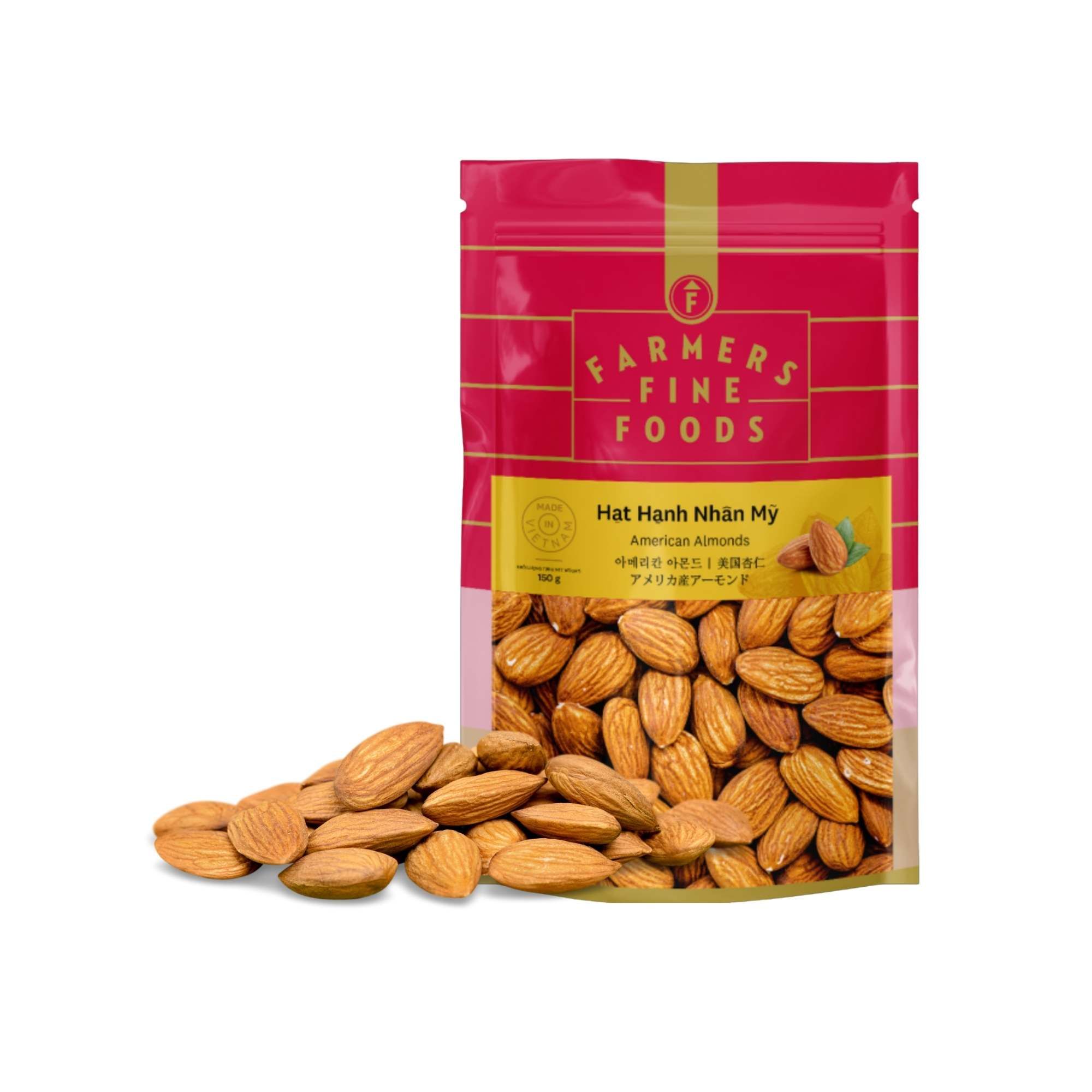  Hạnh nhân mỹ Farmers Fine Foods 150 g 
