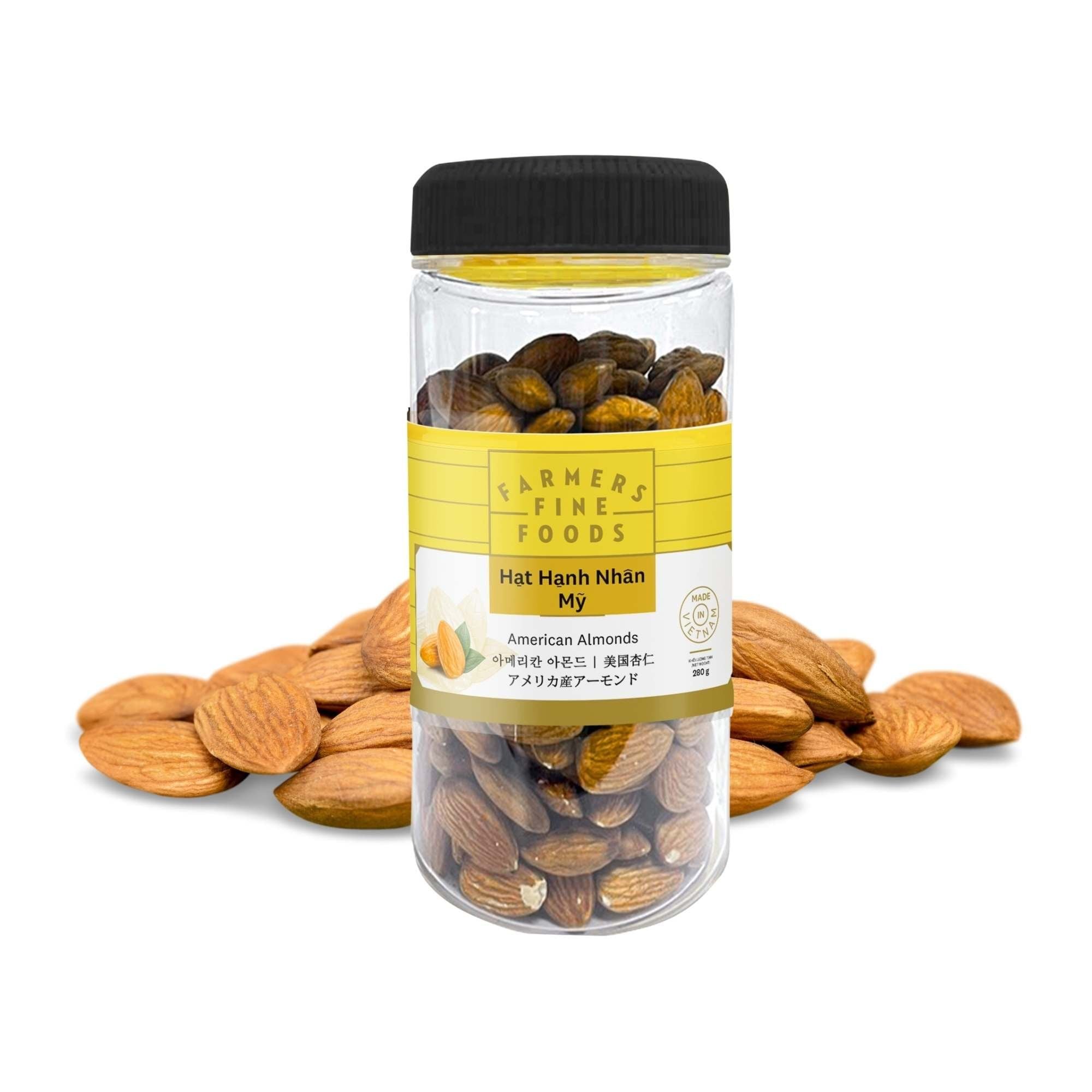  Hạnh nhân mỹ Farmers Fine Foods 280 g 