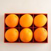 Hộp quà 6 trái cam vàng Tone Đỏ Tiêu Chuẩn