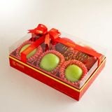  Hộp Quà 6 Trái Táo Tone Đỏ Cơ Bản 