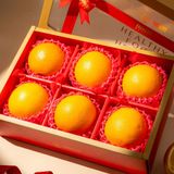  Hộp Quà Cam Vàng Tone Đỏ Cơ Bản 