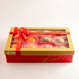  Hộp Quà Kiwi Đỏ Và Quýt Tone Đỏ Cơ Bản 