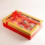  Hộp Quà Kiwi Đỏ Và Quýt Tone Đỏ Cơ Bản 