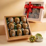  Hộp quà kiwi xanh tone hồng cơ bản 