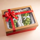  Hộp Quà Nho Mẫu Đơn Hàn Quốc Tone Đỏ 