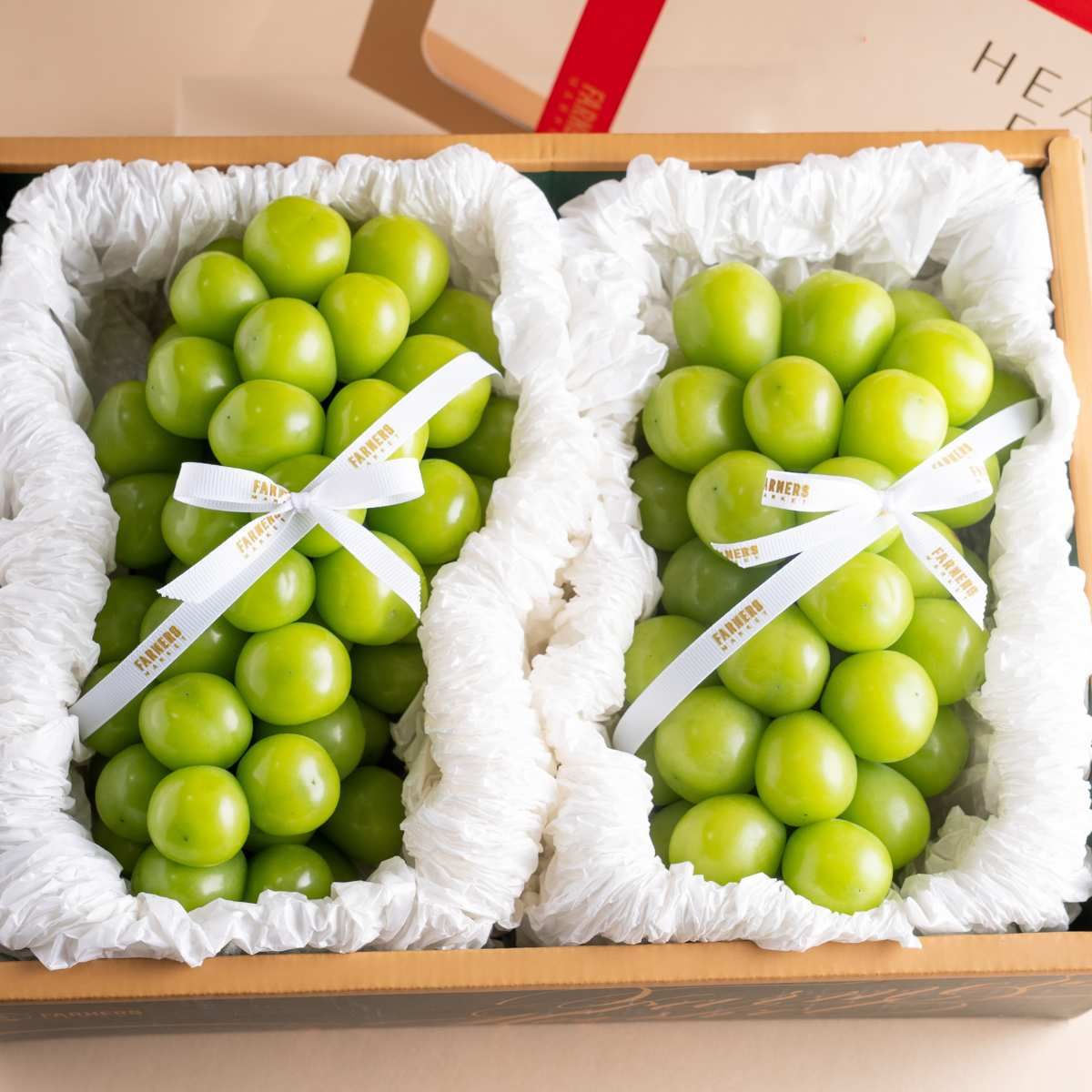  Hộp Quà Nho Mẫu Đơn Hàn Quốc Tone Xanh Lá 