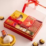  Hộp Quà Tổ Yến Tinh Chế Và Saffron Tone Đỏ Tinh Tế 